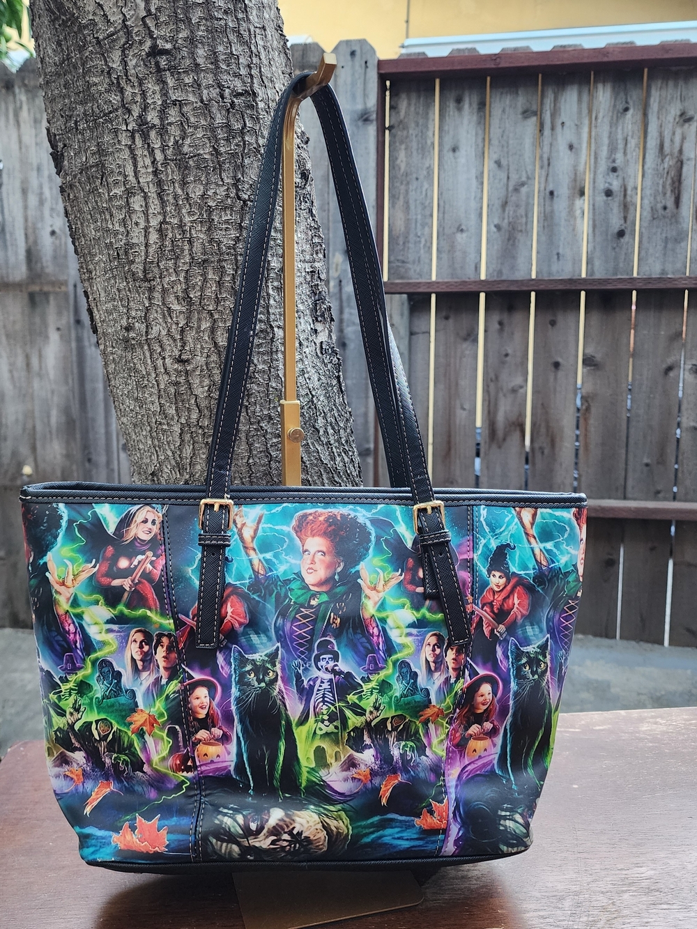 Disney Hocus Pocus Sanderson Sisters Collage Tote Bag